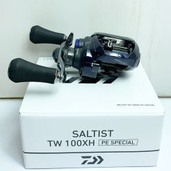 ★★ DAIWA ダイワ 23ソルティスト TW 100XH PEスペシャル 箱・取説付 ベイトリール 00631034 (352577) Aランク
