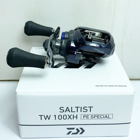 23ソルティスト TW 100XH PEスペシャル 箱・取説付 ベイトリール ダイワ DAIWA 00631034 (352577) 釣り用品 リール ベイトリール