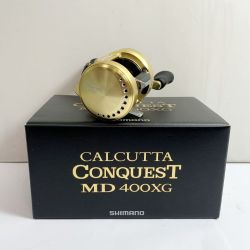 ★★ SHIMANO シマノ 23 カルカッタコンクエストMD 400XG ベイトリール　打痕跡あり 045959 Bランク