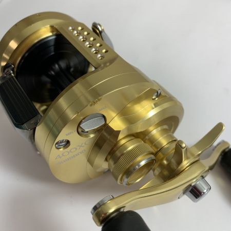  SHIMANO シマノ 23 カルカッタコンクエストMD 400XG ベイトリール　打痕跡あり 045959