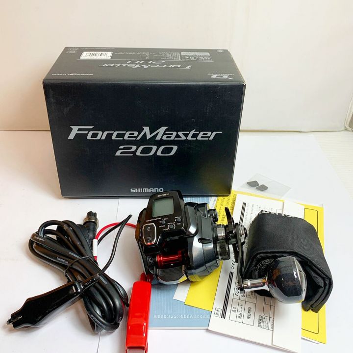 SHIMANO 電動リール ForceMaster200 2021年モデル シマノ 電動リール