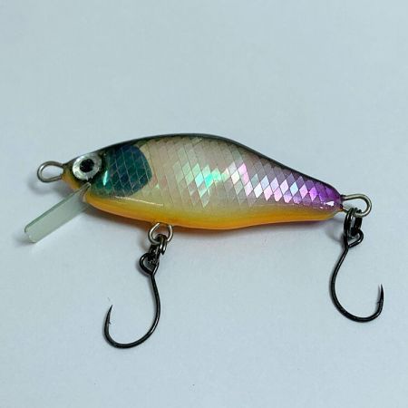  EGOIST エゴイスト ルアー　箱付き Leaf GGT 40mm プレーンブラックバックオレンジベリー