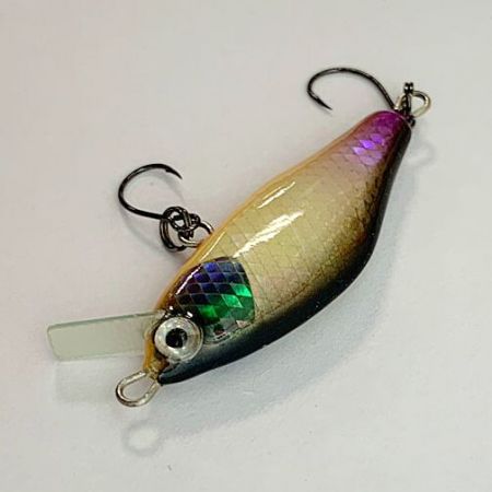  EGOIST エゴイスト ルアー　箱付き Leaf GGT 40mm プレーンブラックバックオレンジベリー