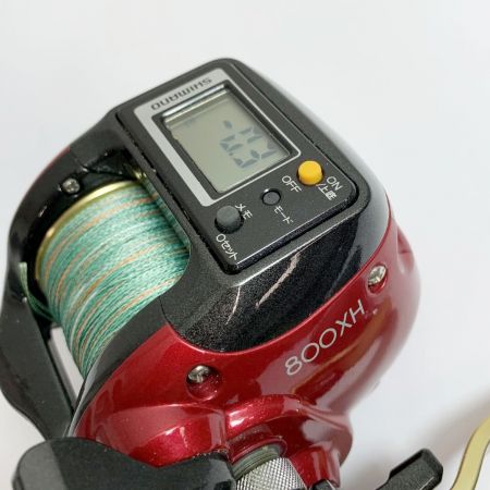  SHIMANO シマノ SLS 小船 XH 800 　両軸リール 02137