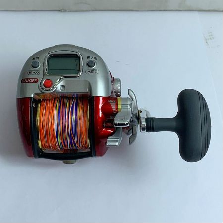  alpha tackle アルファタックル ポラリスX 500　POKARIS X 500 電動リール　箱、電源ケーブル付 レッド