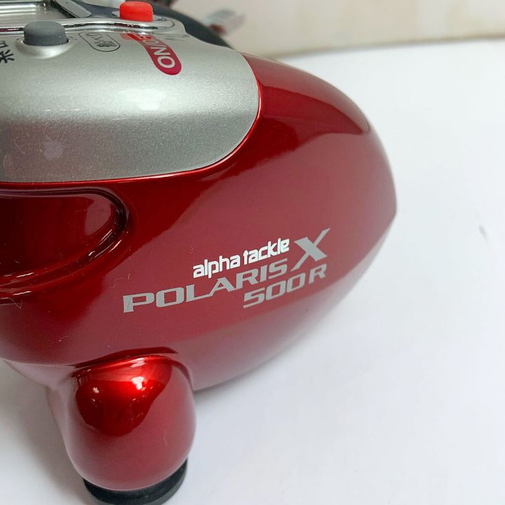 ポラリスX 500 POKARIS X 500 電動リール 箱、電源ケーブル付 アルファタックル alpha tackle 釣り用品 リール 電動リール ｜中古｜なんでもリサイクルビッグバン