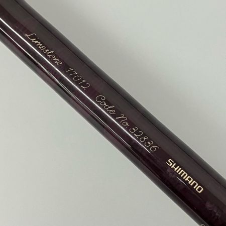 SHIMANO シマノ ロッド フライロッド ライムストーンLS-17012 ソフトケース付 深いキズ有 32836