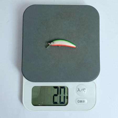  MOJOhandmadewaorks ルアー　約2.0ｇ　約5cm グリーン系 x オレンジ系