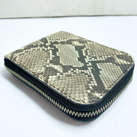 MOJOhandmadewaorks ルアーケース　レザーワレット　パイソン柄