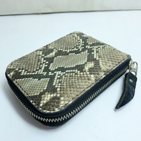 MOJOhandmadewaorks ルアーケース　レザーワレット　パイソン柄