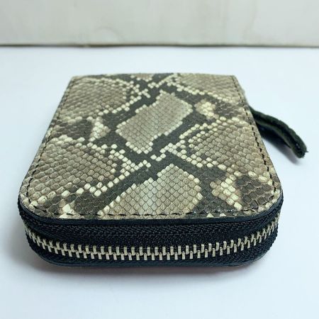  MOJOhandmadewaorks ルアーケース　レザーワレット　パイソン柄