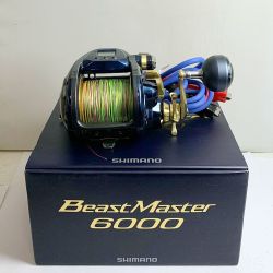 ★★ SHIMANO シマノ 19ビーストマスター 6000  箱・取説、ケーブル付　87時間/53.7ｋｍ 03981 Cランク