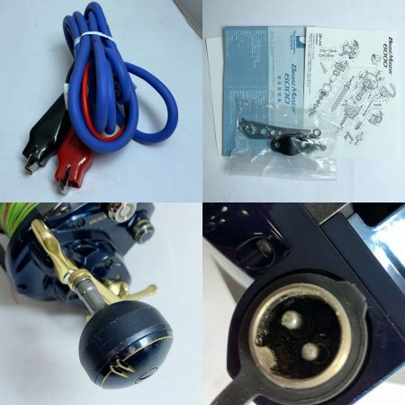  SHIMANO シマノ 19ビーストマスター 6000  箱・取説、ケーブル付　87時間/53.7ｋｍ 03981