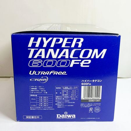  DAIWA ダイワ ハイパータナコン600Fe  179.2時間、48.3km 使用感、キズあり 801387