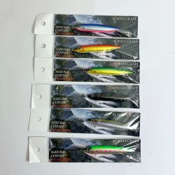 ★★ KOJIMA CRAFT コジマクラフト サムライカスタム　SAMURA CUSTOM 　80R 23.5g　6本まとめ　【未使用品】  Sランク