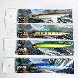 ★★ KOJIMA CRAFT コジマクラフト サムライカスタム　SAMURA CUSTOM 　100R 30g　4本まとめ　【未使用品】 Sランク