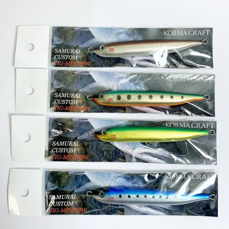  KOJIMA CRAFT コジマクラフト サムライカスタム　SAMURA CUSTOM 　100R 30g　4本まとめ　【未使用品】