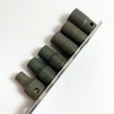  KO-KEN ソケット6Pセット 3/8"" 9.5ｍｍ ナットツイスター　サビあり