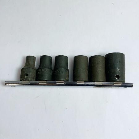  KO-KEN ソケット6Pセット 3/8"" 9.5ｍｍ ナットツイスター　サビあり