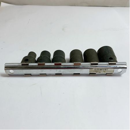  KO-KEN ソケット6Pセット 3/8"" 9.5ｍｍ ナットツイスター　サビあり