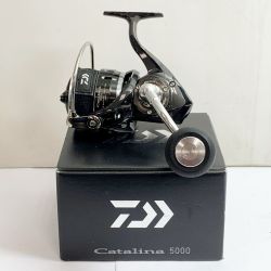 ★★ DAIWA ダイワ 6キャタリナ 5000 スピニングリール 　箱付　キズ多数、剥がれあり 059575 Cランク