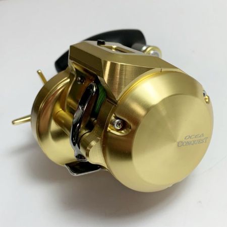  SHIMANO シマノ オシアコンクエスト 300PG 　ベイトリール　ゴメクサスハンドルノブ付 03821