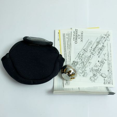  SHIMANO シマノ オシアコンクエスト 300PG 　ベイトリール　ゴメクサスハンドルノブ付 03821