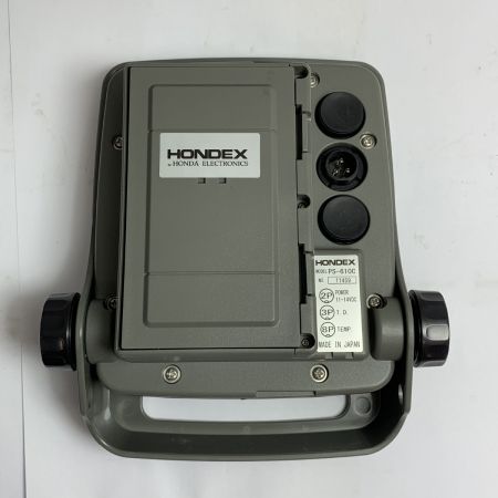  本多電子（株） HONDEX 　カラー液晶魚探　通電確認済　※電池は付属しておりません PS-610C