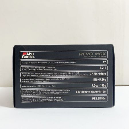  Abu Garcia アブガルシア REVO MGX 3000SH スピニングリール　箱付 REVO MGX 3000SH