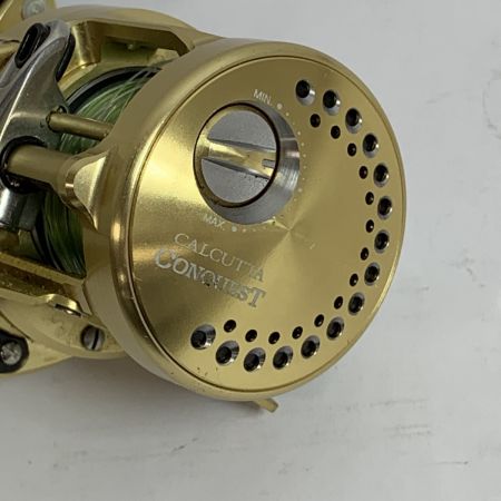  SHIMANO シマノ 14カルカッタコンクエスト 200 キズ有 　ベイトリール　本体のみ 03204