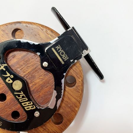  RYOBI リョービ リール RYOBI へチプロ750BB　木目調