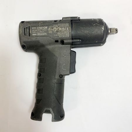  Snap-on スナップオン 【ジャンク】充電式インパクトレンチ　充電器・充電池2個付 14.4v バッテリー抜きづずらい CT861GW ブラック
