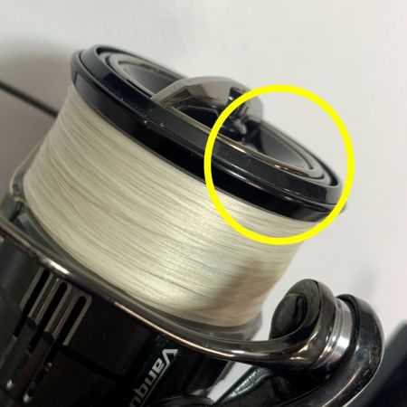  SHIMANO シマノ 19ヴァンキッシュC3000MHG スピニングリール　ハンドルノブカスタム・スプールエッジ小傷有  03958