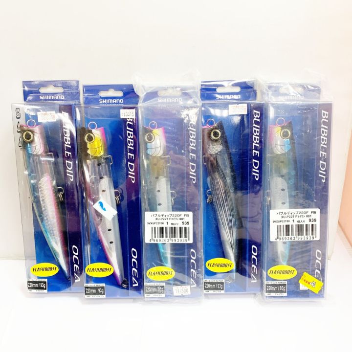 フィッシング BUBBLE DIP 5個セット シマノ SHIMANO