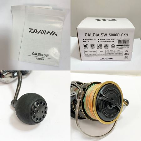 DAIWA ダイワ 22カルディアSW5000D-CXH スピニングリール キズ有 箱付  00065050
