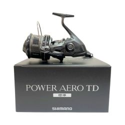 ★★ SHIMANO シマノ 23パワーエアロTD 標準 スピニングリール 箱付 046086 Bランク
