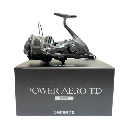  SHIMANO シマノ 23パワーエアロTD 標準 スピニングリール 箱付 046086