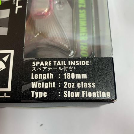  JACKALL ジャッカル ダウズスイマー180SF 　2個セット  マルハタスパークフラッシュ x ピンクパックスイマー