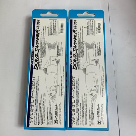  JACKALL ジャッカル ダウズスイマー180SF 2個セット マルハタコノシロ x レッドヘッドコノシロ