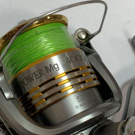  SHIMANO シマノ  09ツインパワー Mg4000 キズ有  スピニングリール　キズあり 02341