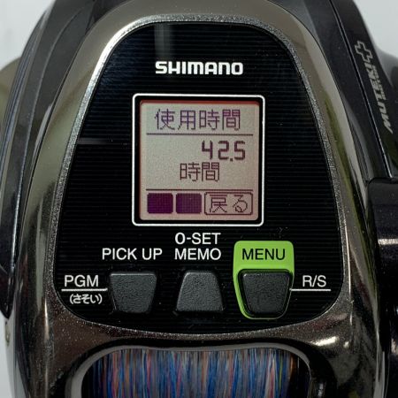  SHIMANO シマノ 16フォースマスター 2000 コード付き　42.5時間　16.6km　電動リール 03601