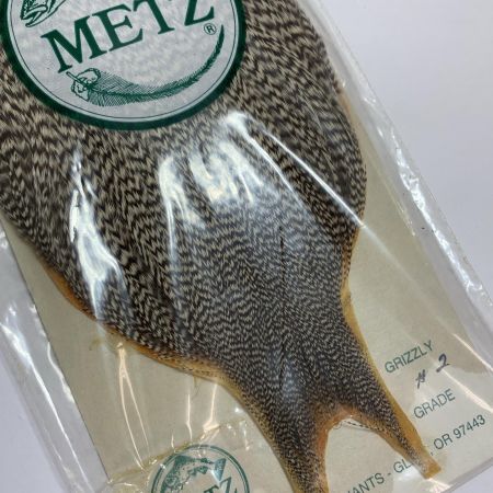  METZ フライマテリアル　GRIZZLY #2　GRADE