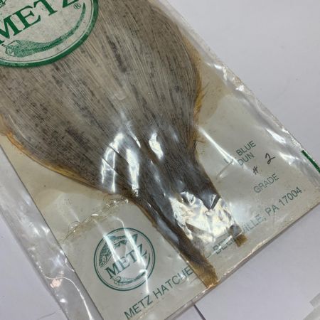  METZ フライマテリアル　LT.BLUE DUN #2　GRADE