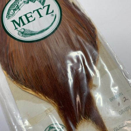  METZ BROWN #2　 GRADE　フライマテリアル