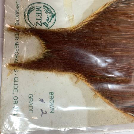  METZ BROWN #2　 GRADE　フライマテリアル