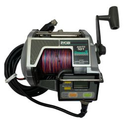 ★★ RYOBI リョービ 【ジャンク品　ハンドル付け根に破損あり】AD電動101PowerⅡ 　電動リール　コード付 Dランク