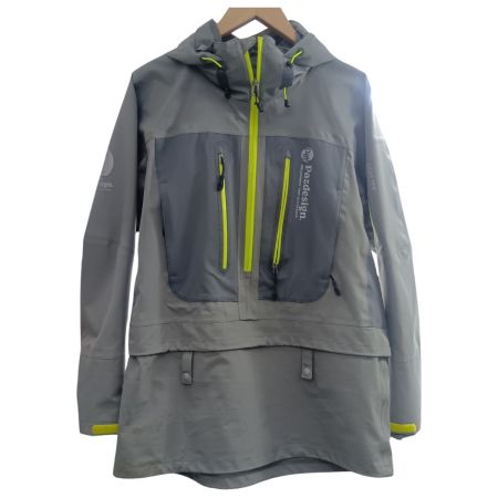 Pazdesign パズデザイン フィッシングウェア　ゴアテックス 2way プルオーバー グレー