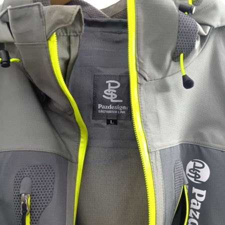 Pazdesign パズデザイン フィッシングウェア　ゴアテックス 2way プルオーバー グレー