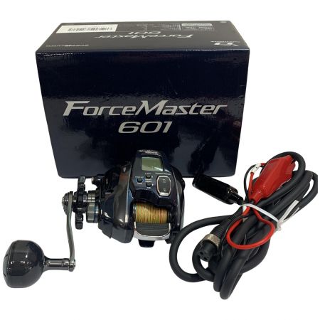  SHIMANO シマノ 20フォースマスター601 　電源コード　箱・取説付 4.7km 12h 04155