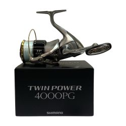 ★★ SHIMANO シマノ  15 ツインパワー 4000PG  スピニングリール　キズ、剥がれ多数あり 03374 Cランク